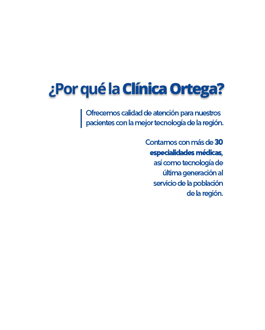 Contáctenos Clínica Ortega Huancayo