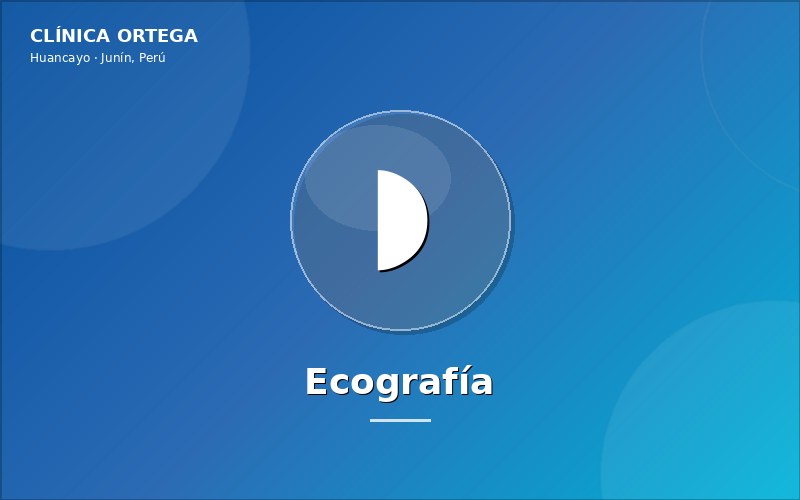 Ecografía en Huancayo - Clínica Ortega