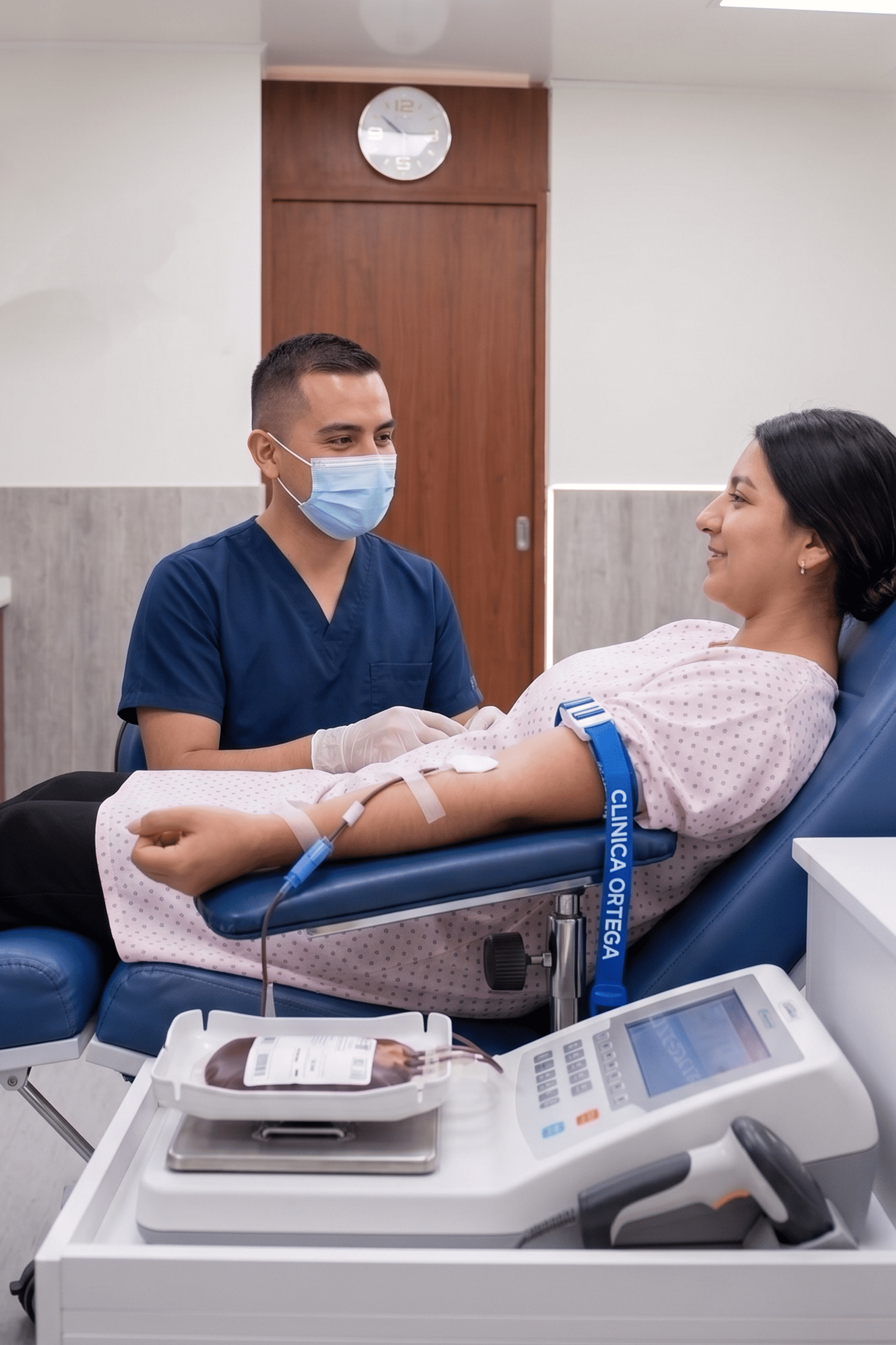 Banco de Sangre en Clínica Ortega, Huancayo